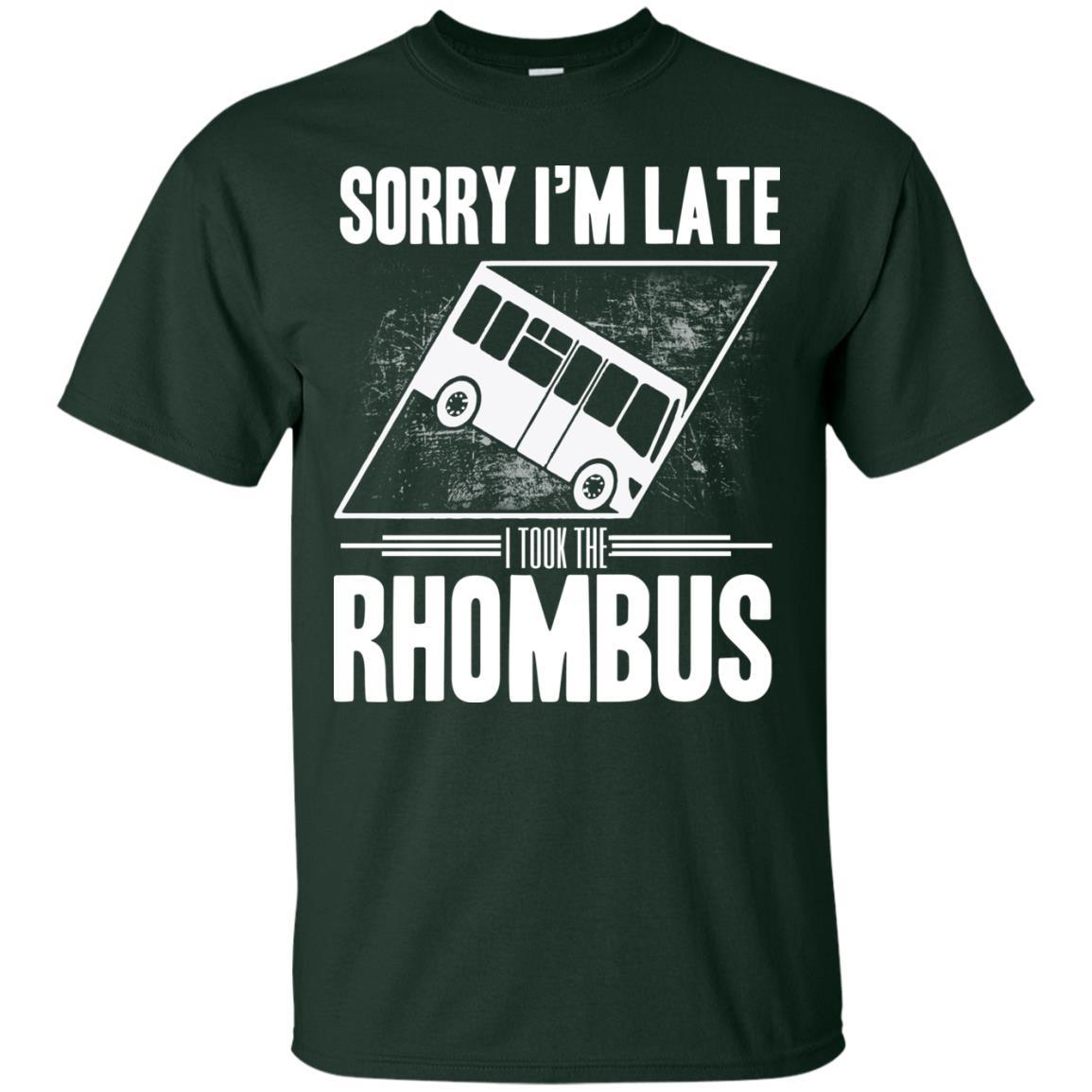 Sorry I'm Late, I Took The Rhombus Forest