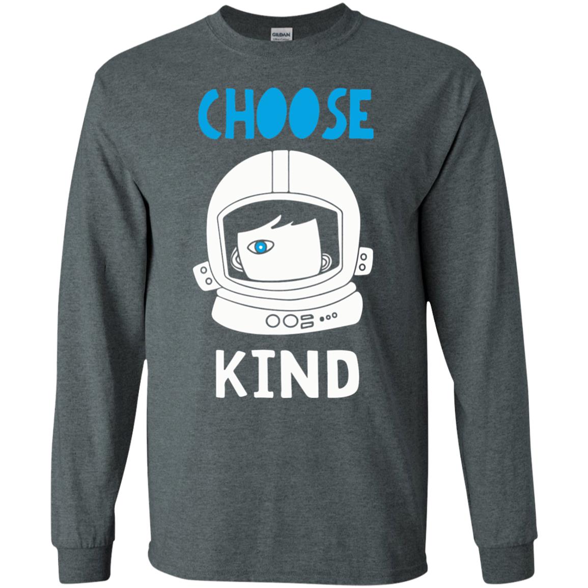 Choose Kind Anti Bullying Shirt For Wonder Teacher Dark Heather