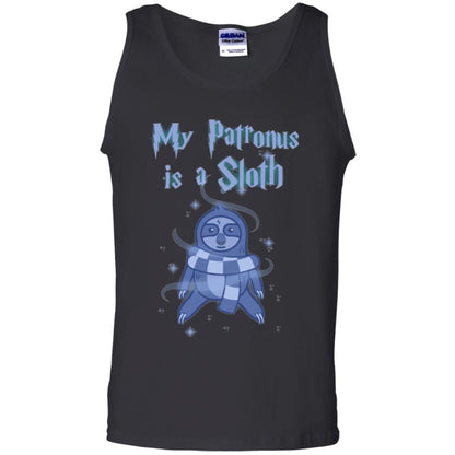 Sloth T-shirt My Patronus Is A Sloth Black