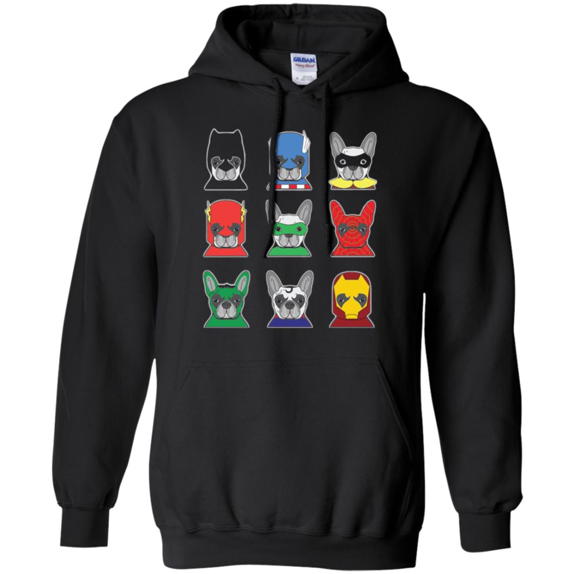 Dog Lover T Shirt Bulldog Bulldogs Heroes Black