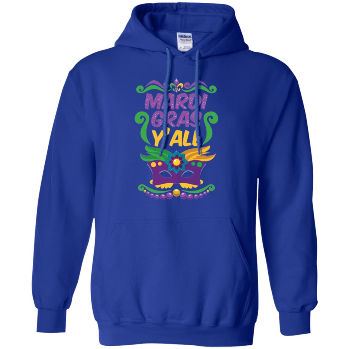 Mardi Gras T Shirt Mardi Gras Y_all T-shirt Royal