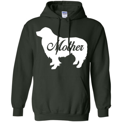 Border Collie Dog Mom T-shirt Forest Green