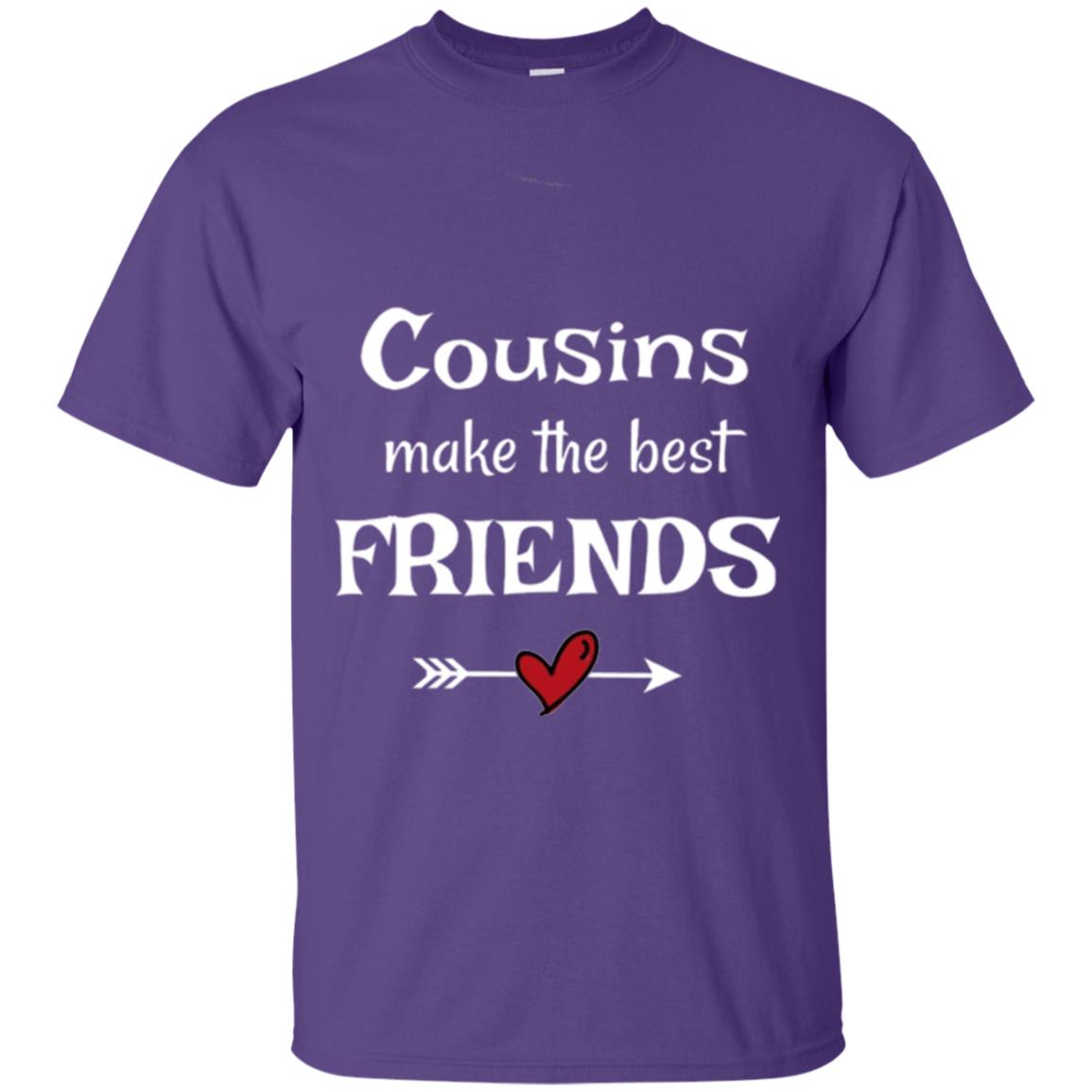Cousins Make The Best Friends T-shirt Purple