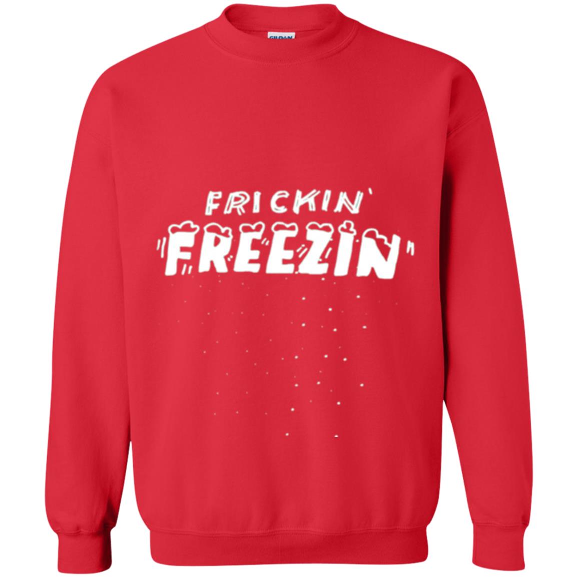 Funny Frickin_ Freezin_ T-shirt Red