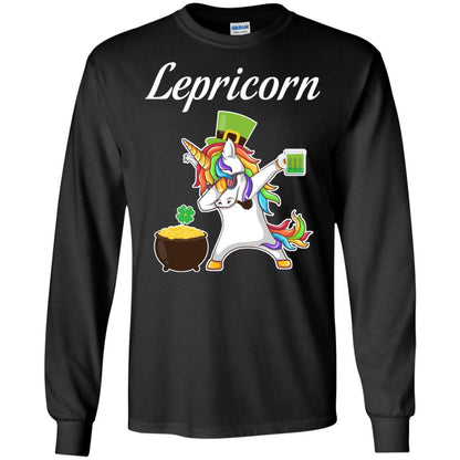 Lepricorn Saint Patrick's Day T-shirt Black