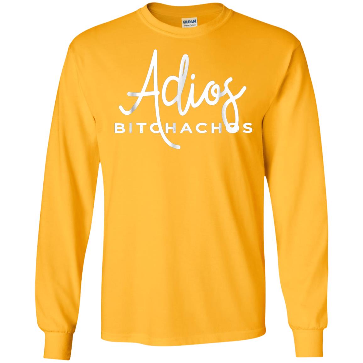 Adios Bitchachos Funny Cinco De Mayo T-shirt Gold