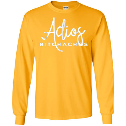 Adios Bitchachos Funny Cinco De Mayo T-shirt Gold