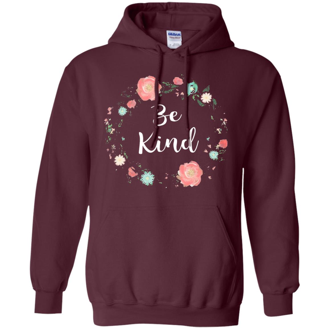 Be Kind Anti Bullying T-shirt Maroon