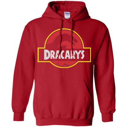 Dinosaur T-shirt Dracarys Dragon Parody Red