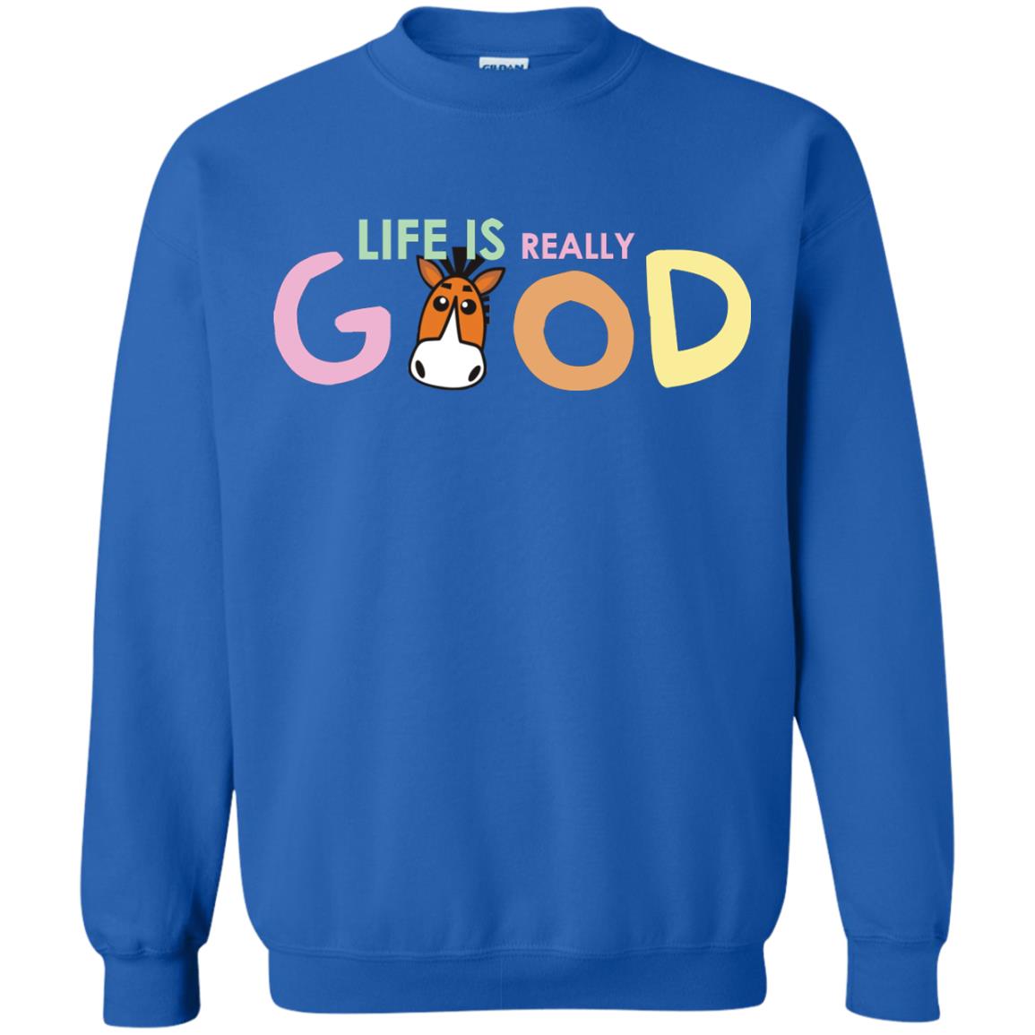 Life Is Really Good With My Cute Horse T-shirt Royal