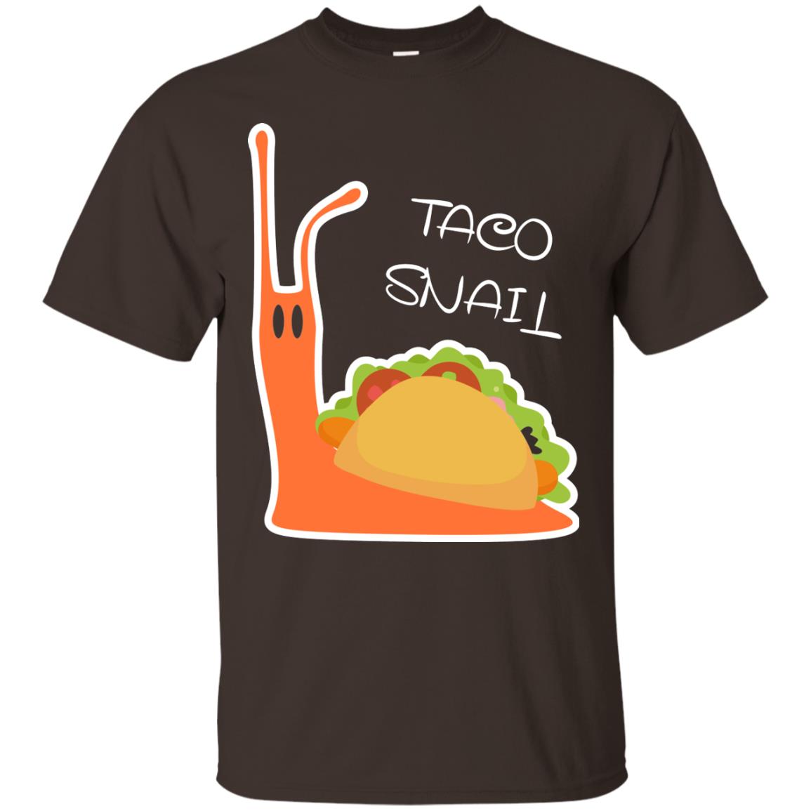 Taco Lover T-shirt Snail Dark Chocolate