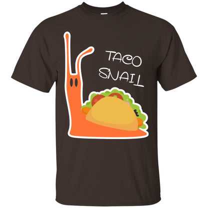 Taco Lover T-shirt Snail Dark Chocolate