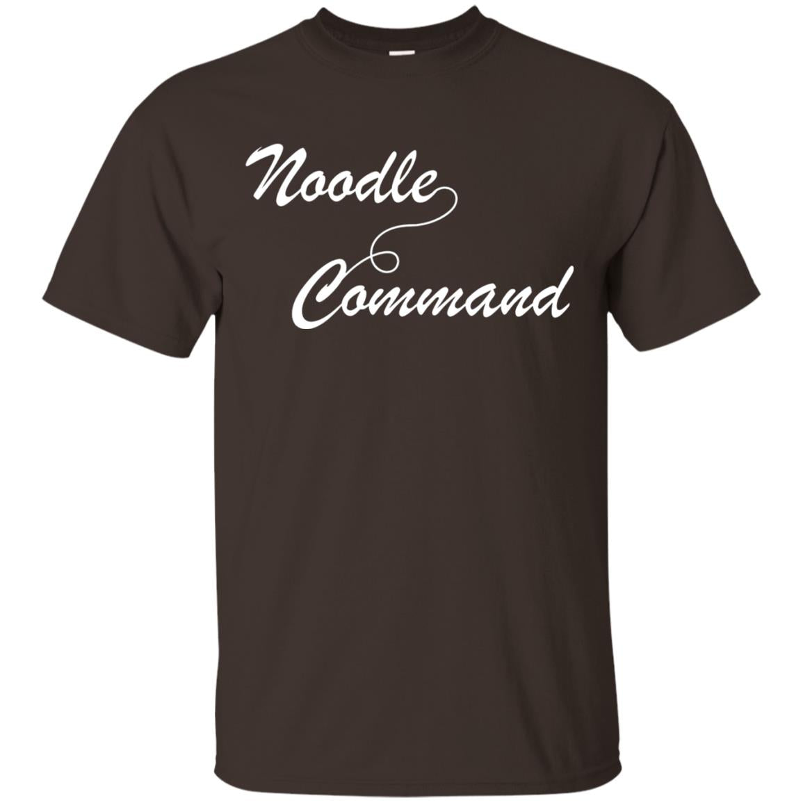 Noodle Command T-shirt Dark Chocolate