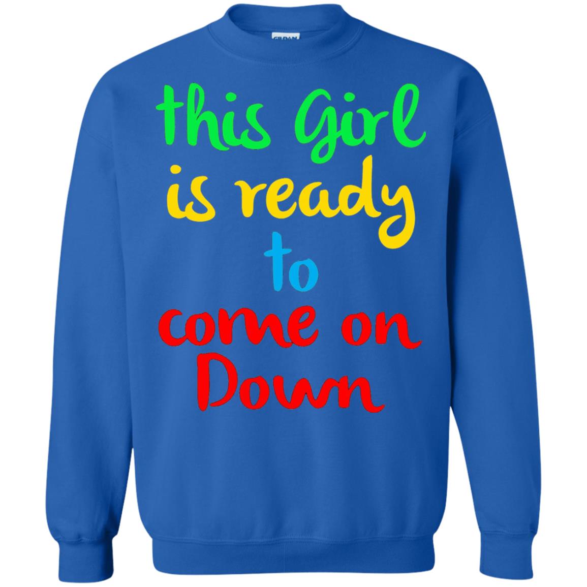 This Girl Is Ready To Come On Down Game Show T-shirt Royal
