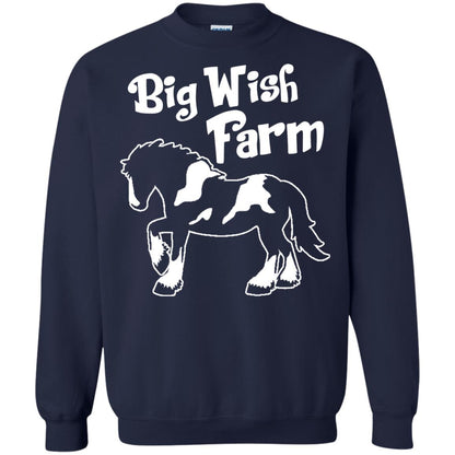 Big Wish Farm Horse Shirt Navy