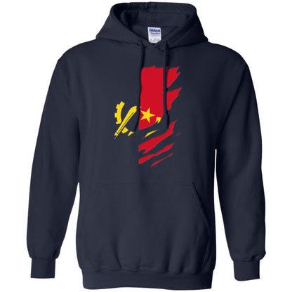 Super Angola Flag T-shirt Navy