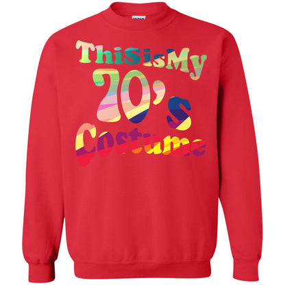 70s Halloween Costume 70s T-shirt For Women Men Girls Red