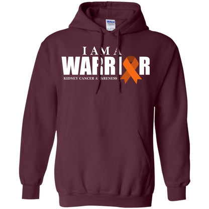 Kidney Cancer Awareness T-shirt I Am A Warrior Kidney Cancer Awareness Maroon