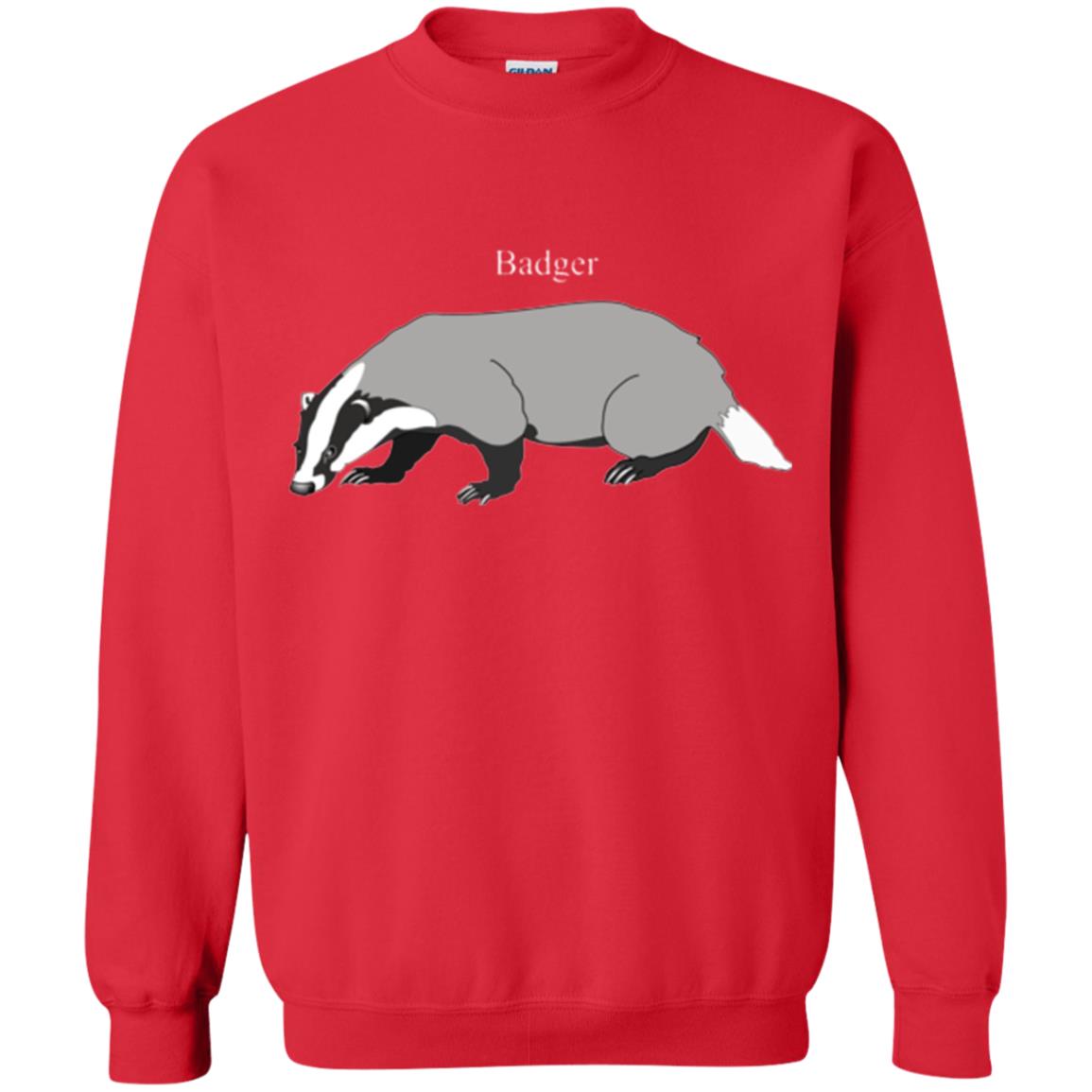 Fierce Badger T-shirt Red