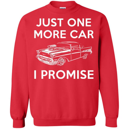 Car Lover T-shirt Just One More Car Red
