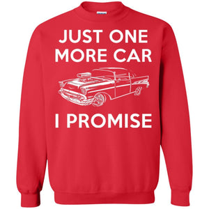 Car Lover T-shirt Just One More Car