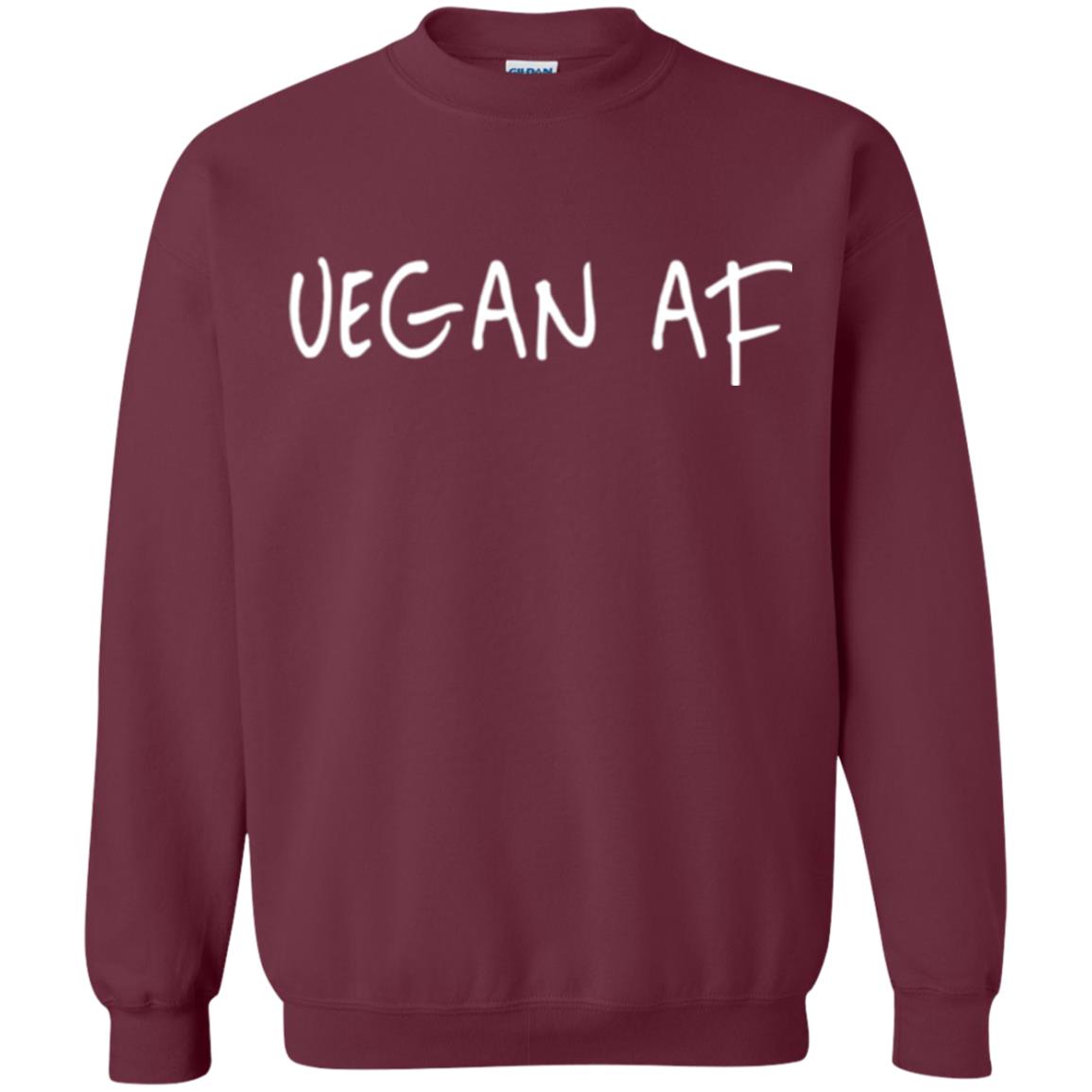 Funny Vegan Af T-shirt Maroon