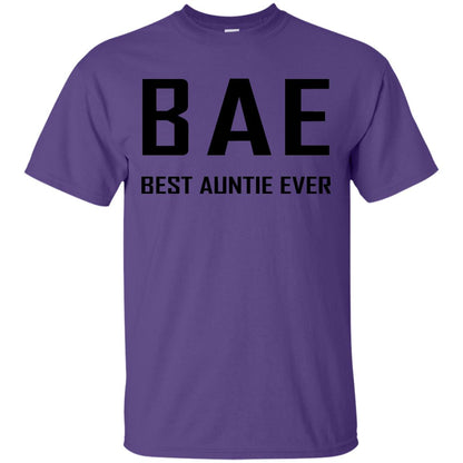 Best Aunt Ever Family Shirt Purple