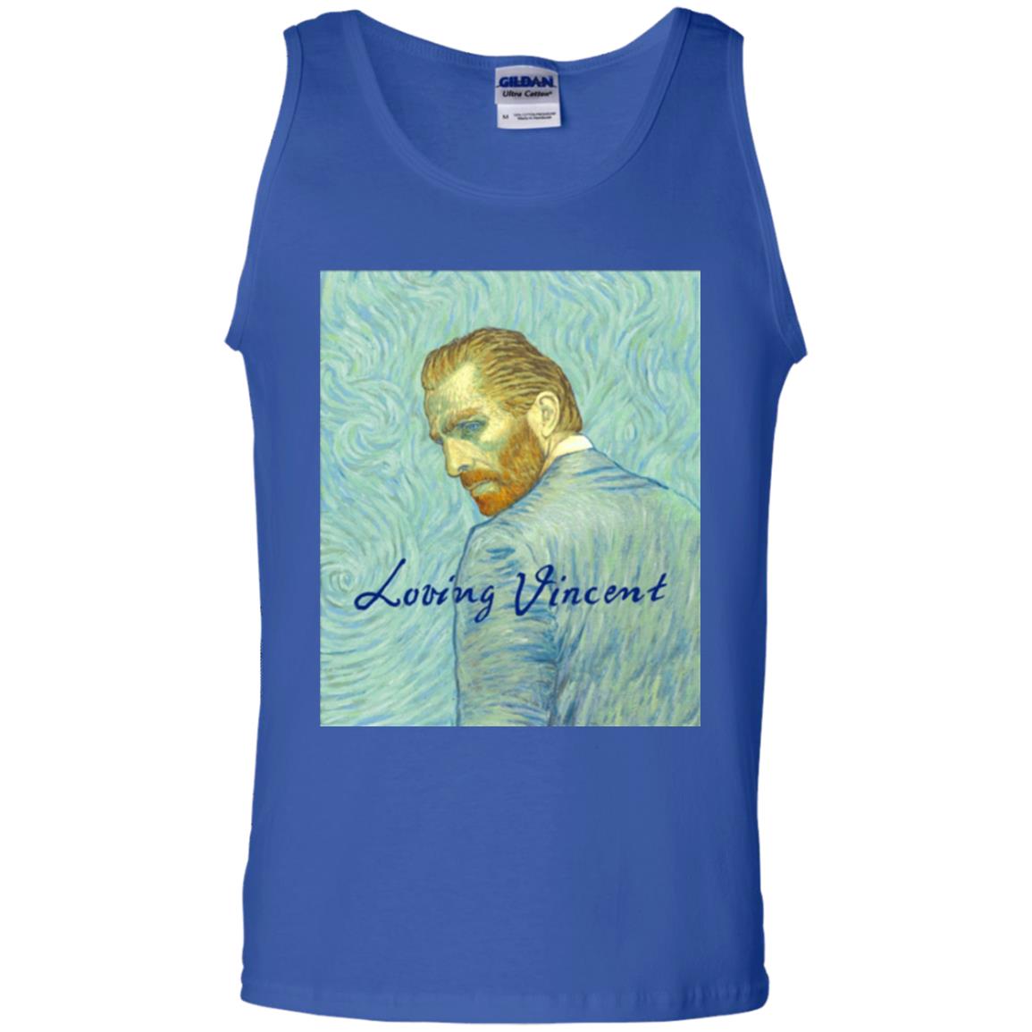 Movie Poster T-shirt Loving Vincent Royal