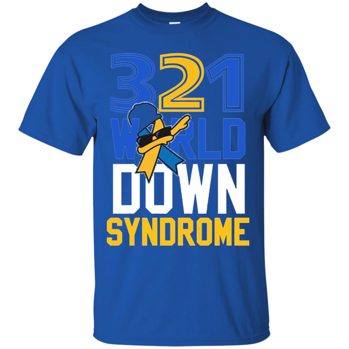 Awareness March 21 World Down Syndrome Day Shirt Royal