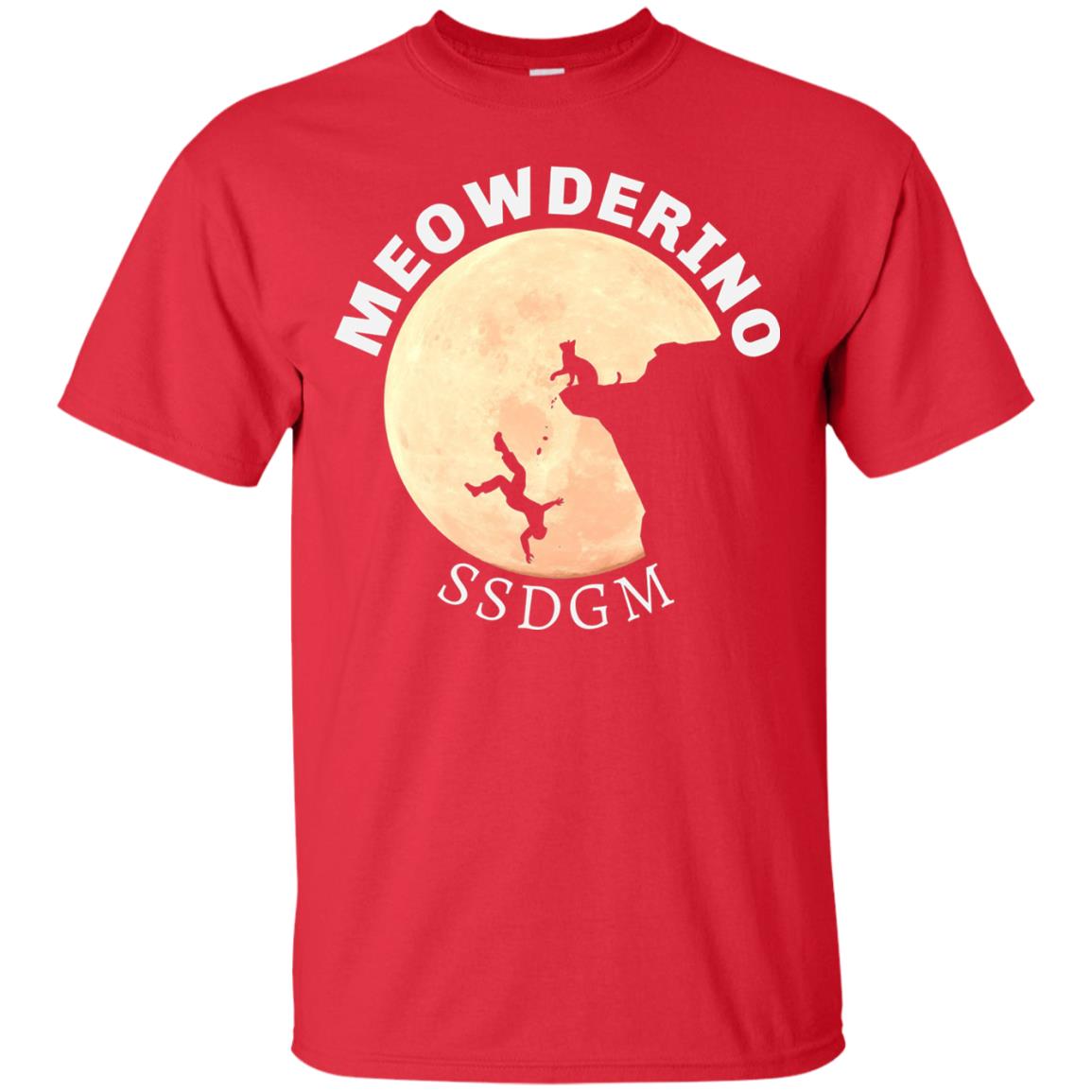 Meowderino T-shirt For Murderino Ssdgm Red
