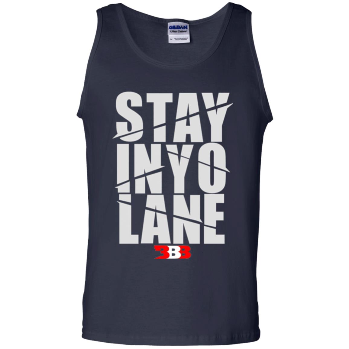 Stay In Yo Lane T-shirt Navy
