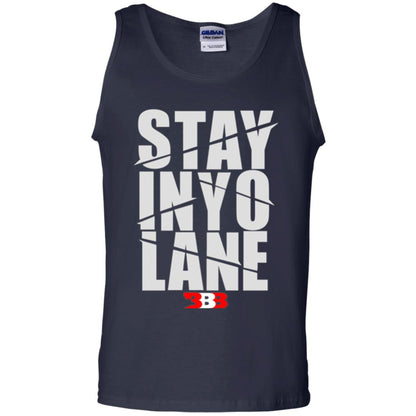 Stay In Yo Lane T-shirt Navy