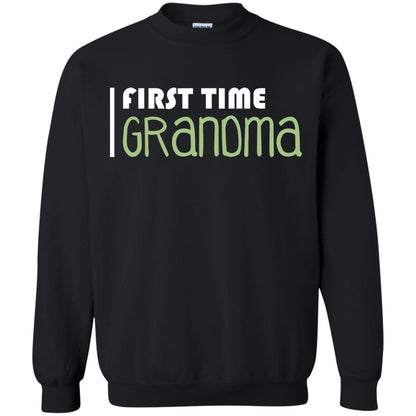 First Time Grandma Shirt Black