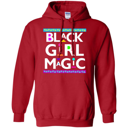 Black Girl Magic T-shirt Women_s Black History Red