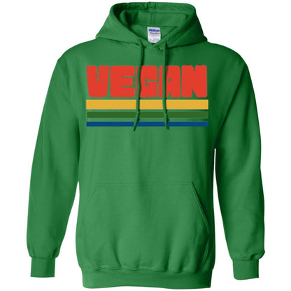Vegan T-shirt Retro Style Veganism Irish Green