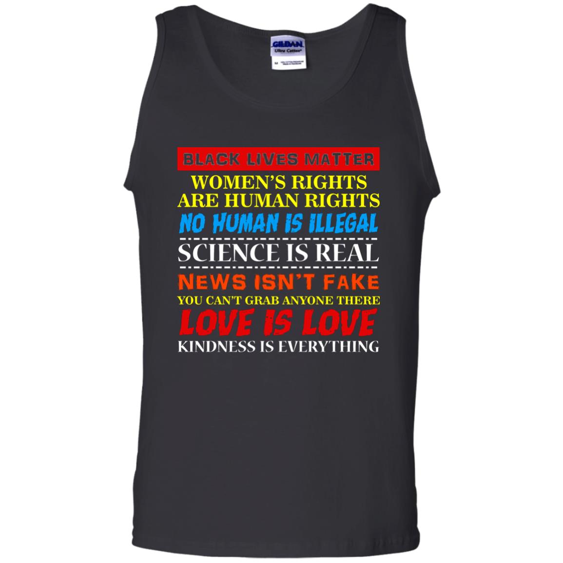 Black Lives Matter Womens Rights Are Human Rights Black