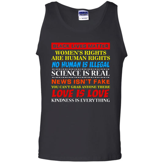 Black Lives Matter Womens Rights Are Human Rights Black