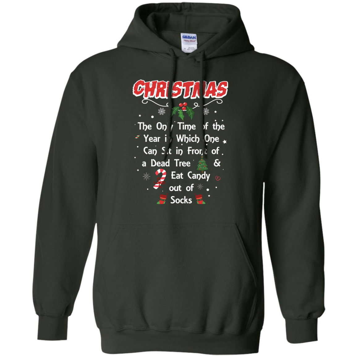 Christmas T-Shirt Forest Green