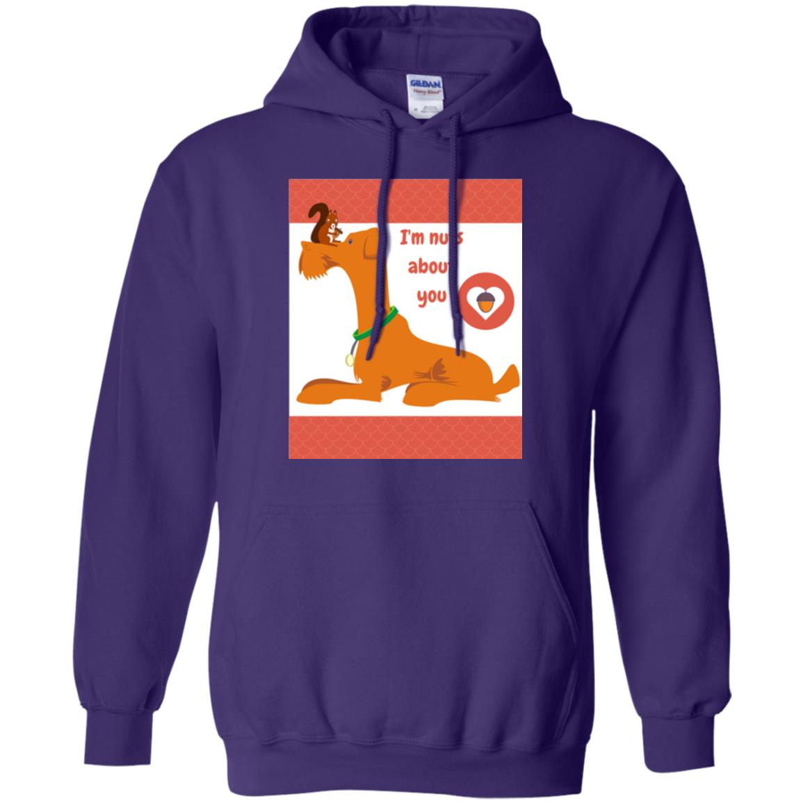 I_m Nuts About You T-shirt Purple