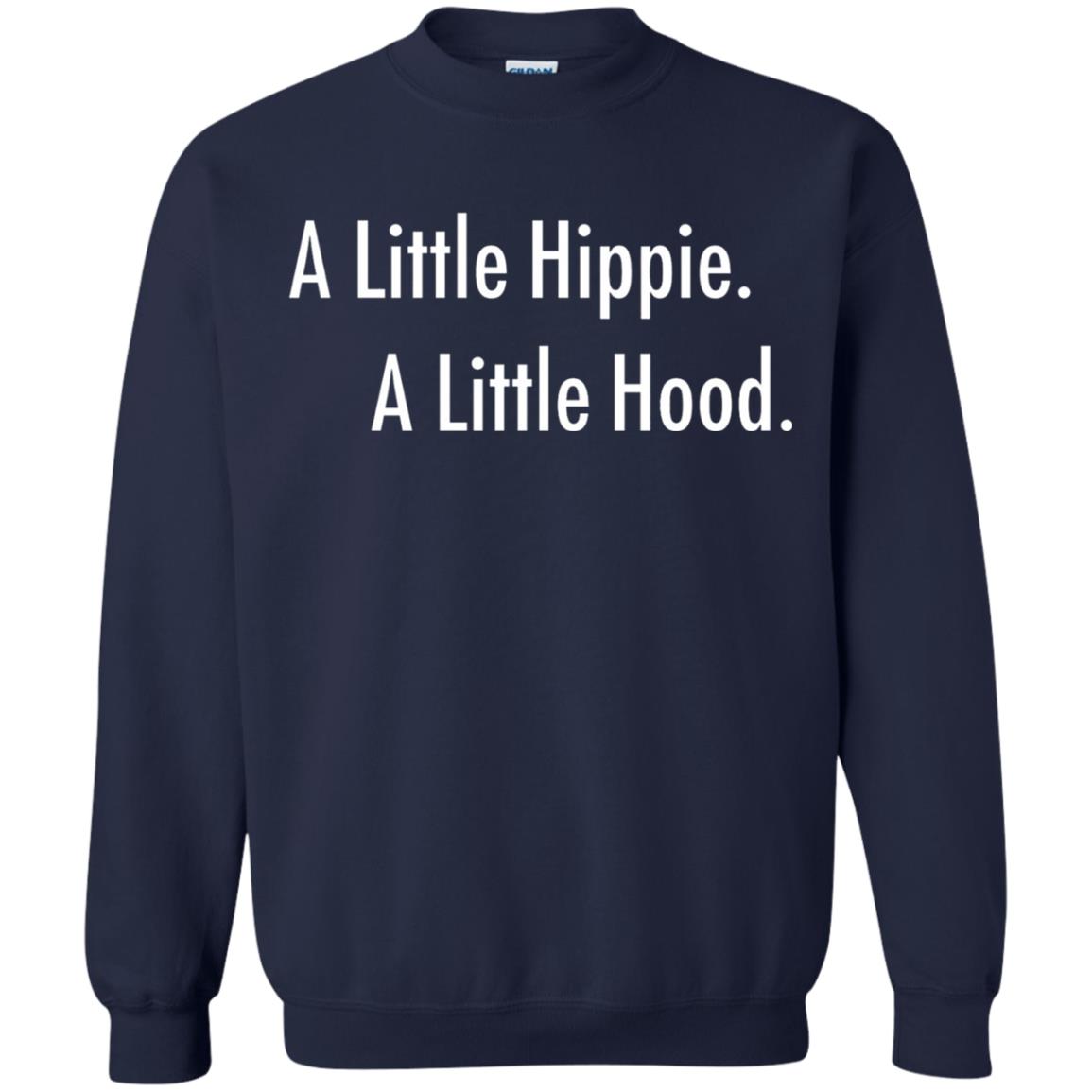 A Little Hippie A Little Hood Shirt Navy