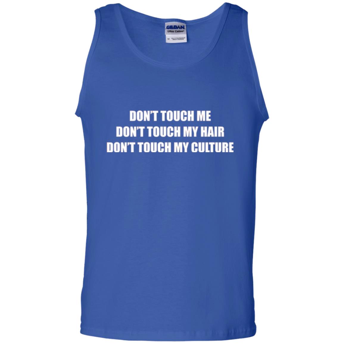 Don_t Touch Me Don_t Touch My Hair T-shirt Royal