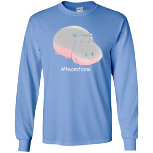 Hippo Lover T-shirt Hashtag Team Fiona