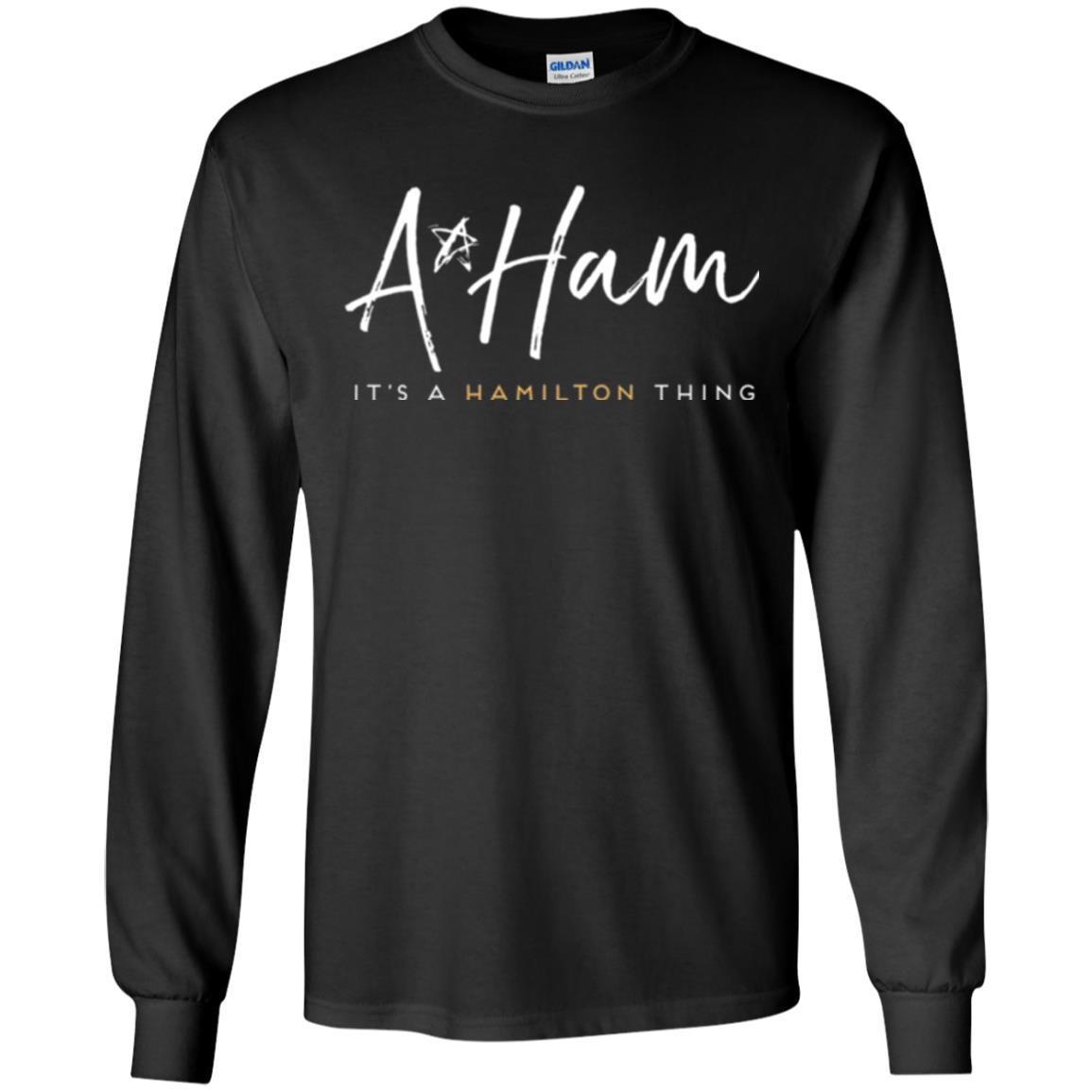 Alexander T-shirt A.ham It's A Hamilton Thing Black