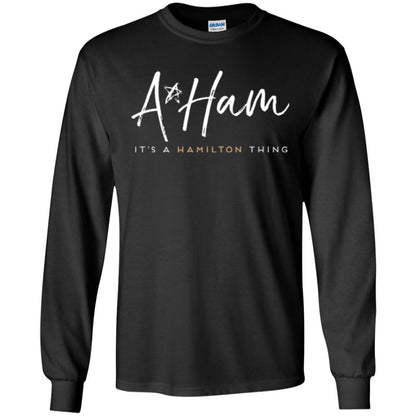 Alexander T-shirt A.ham It's A Hamilton Thing Black