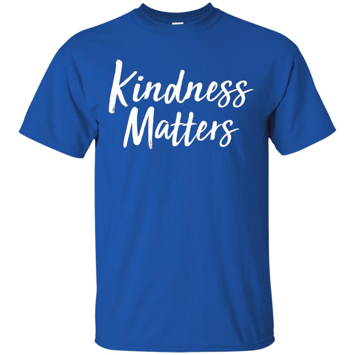 Kindness Matters T-shirt Royal