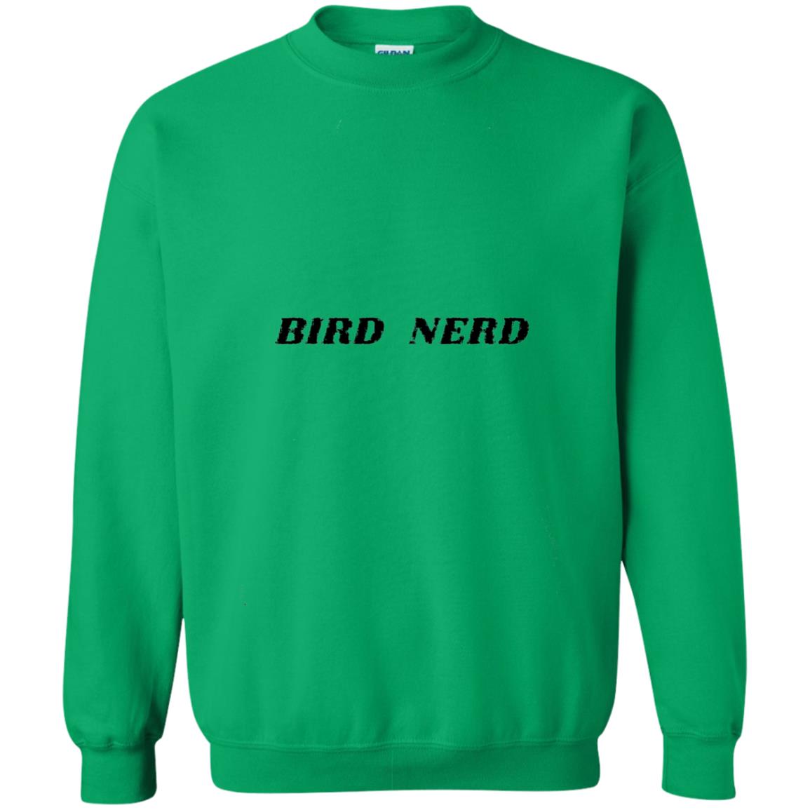 Bird Nerd Bird Watching T-shirt Irish Green