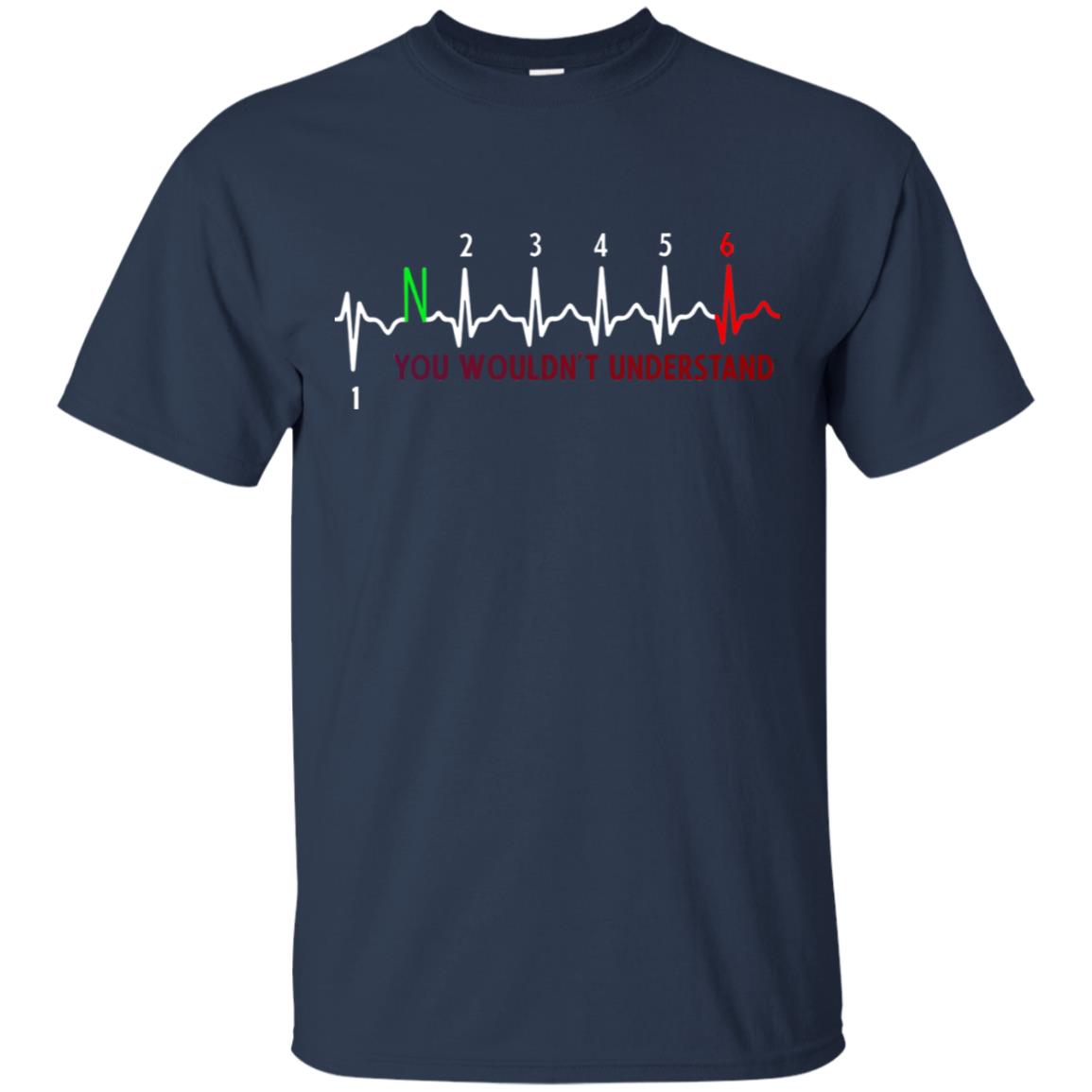 You Wouldn't Understand Racing Moto Shirt For Mens Navy
