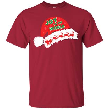 Christmas T-shirt Joy To The World Cardinal