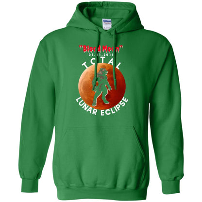 Best Total Lunar Eclipse Shirt 2018 - Blood Moon Werewolf T-shirt Irish Green