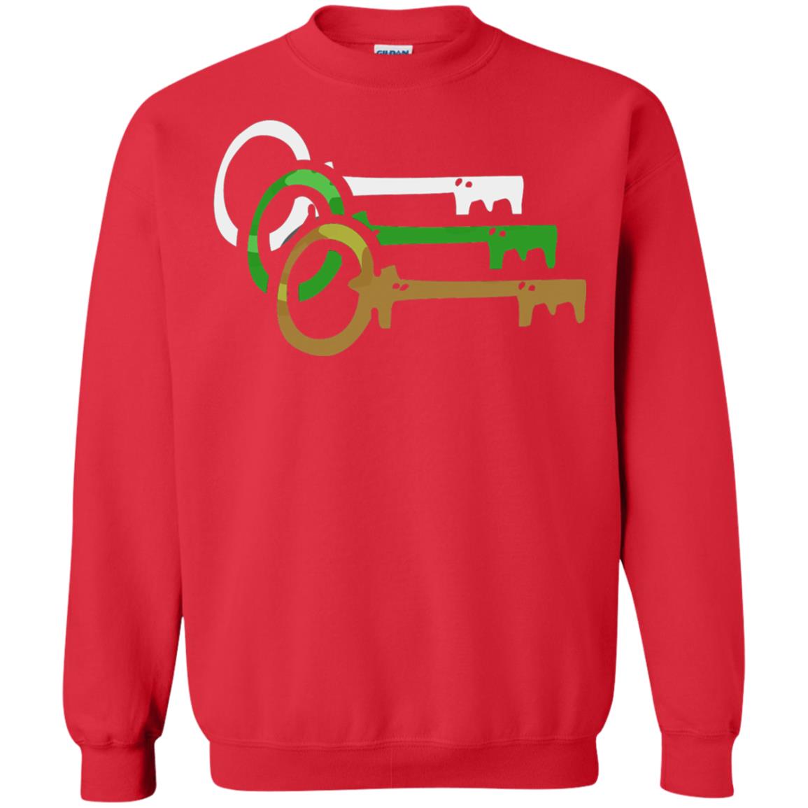 Player One Ready Keys Gamer T-shirt Red
